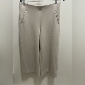 Chico's Juliet Wide Leg Pants in Light Beige
